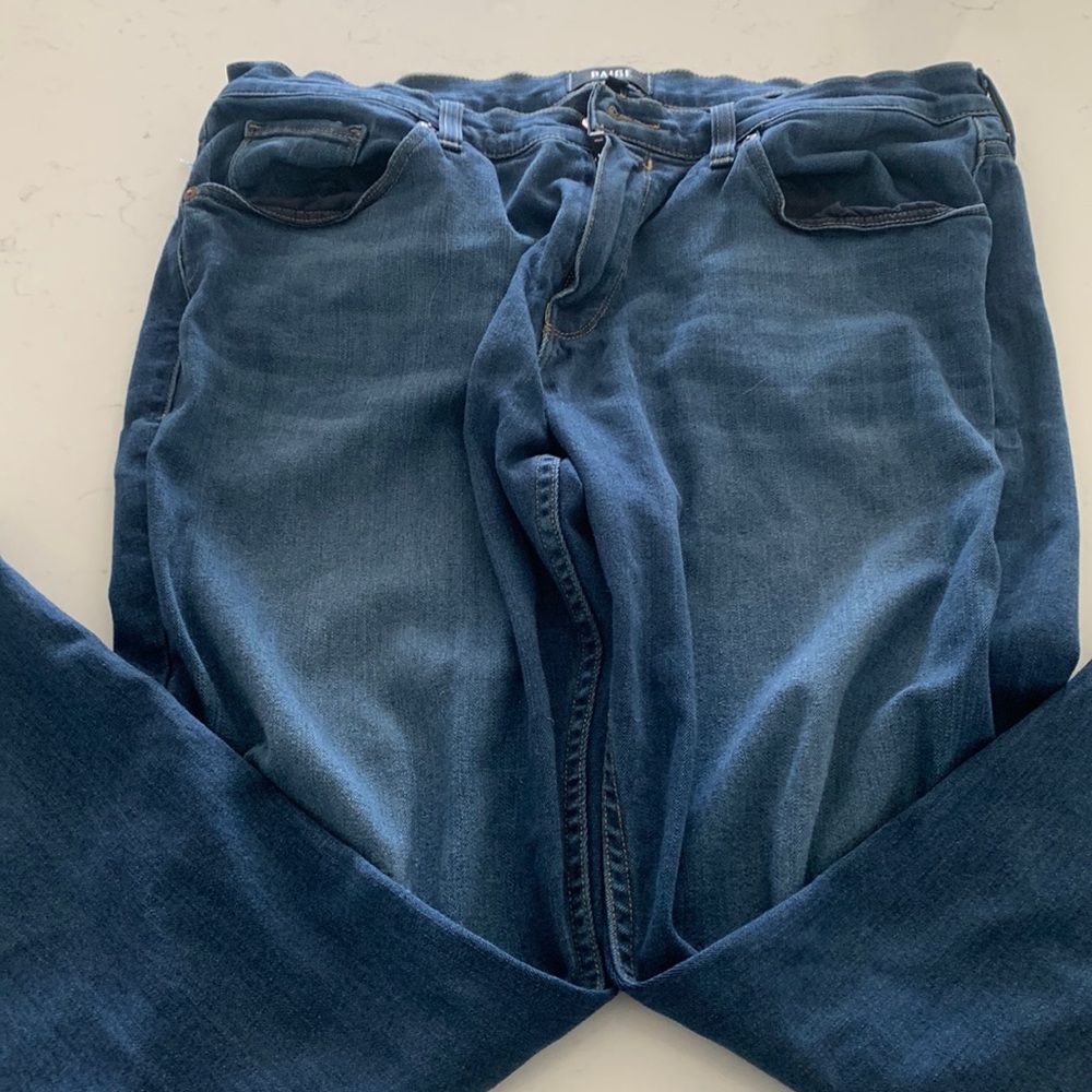 Paige “Federal” Blue Jeans Mens Size 34, Tailored for 28” Inseam, EUC